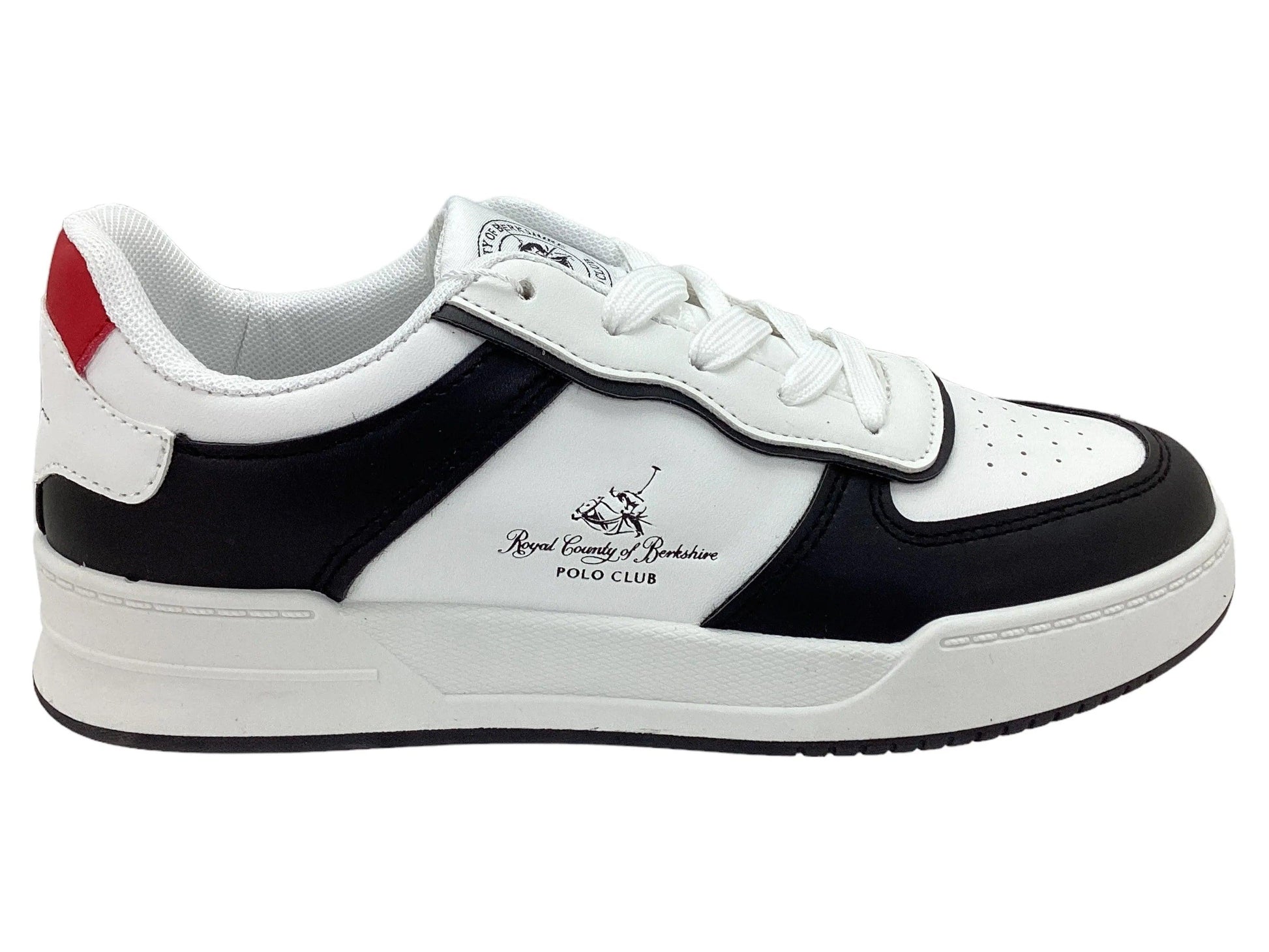 Tenis Blanco Negro - Polo Club - Super Siluet