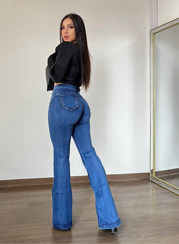 JEANS FLARE STRENCH